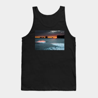 Waves of Fire, Dyrhólaey, Iceland Tank Top